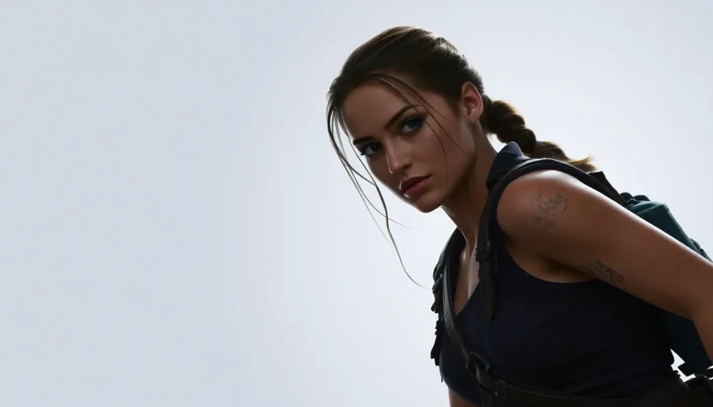 ¡De 'X-Men' a 'Tomb Raider'! Amazon revela primer vistazo de Sophie Turner como Lara Croft para serie live action